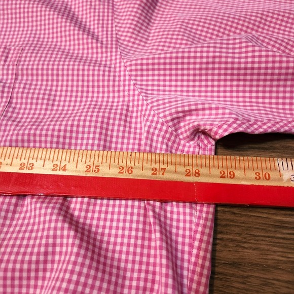 Brooks Brothers Check Short Sleeve Shirt XXL Style 346 All Cotton - Picture 5 of 13